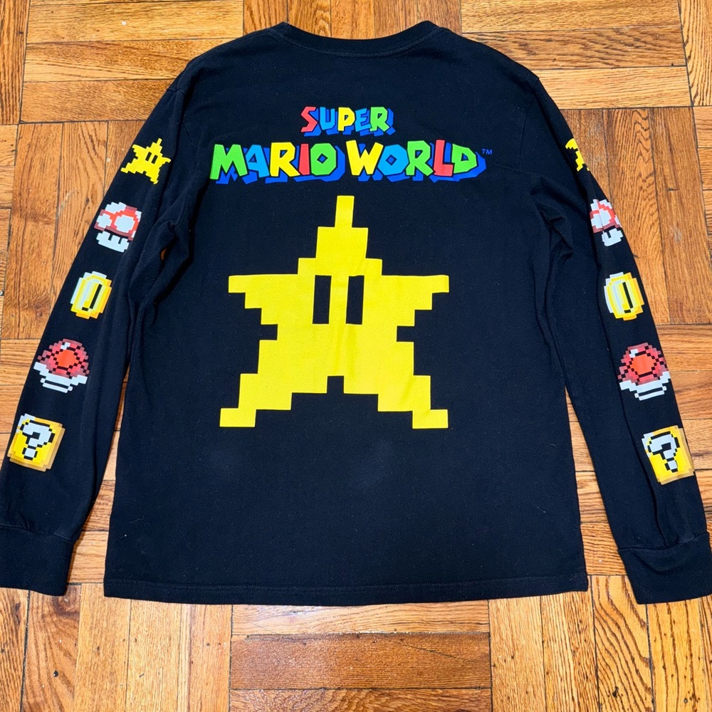 Super Nintendo x forever 21 men sweatshirt